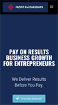 Mobile Screenshot of profitpartnerships.com